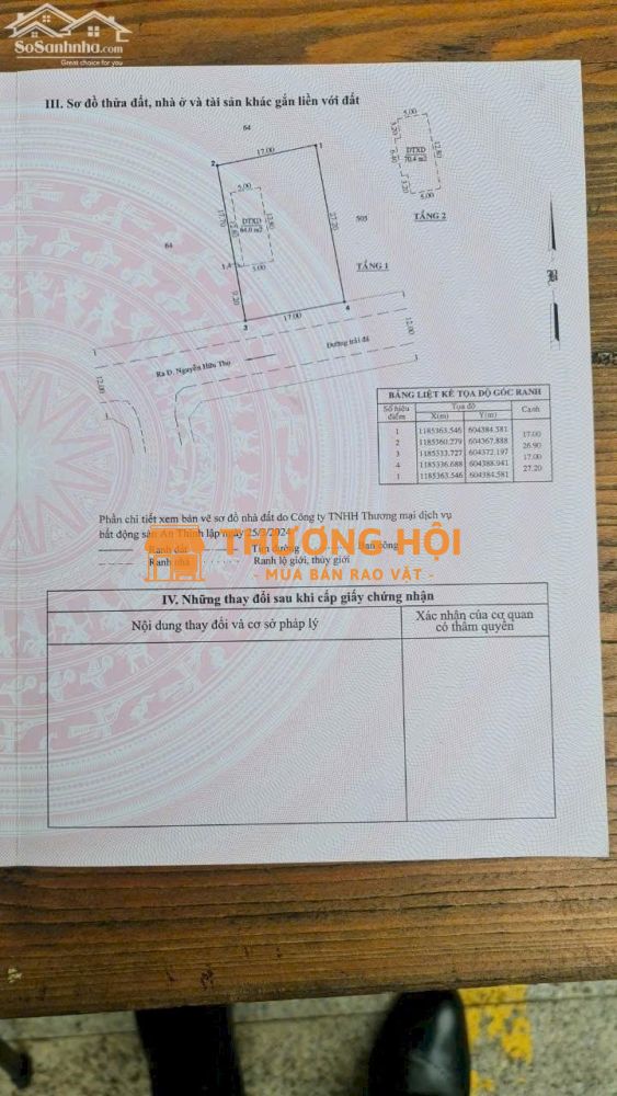 Bán 500m đất đẹp, phước kiển gần petrogas, giá chỉ 48trm/24ty
