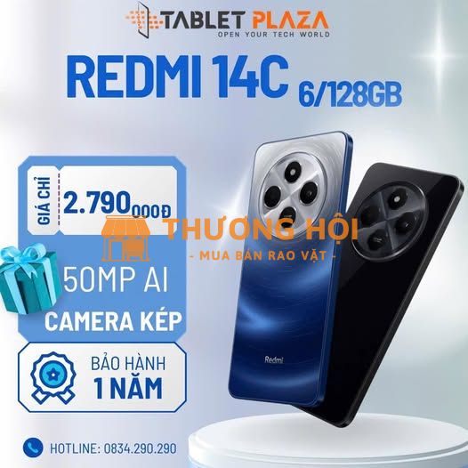Redmi 14C – Giá rẻ mà “chất” khỏi bàn!