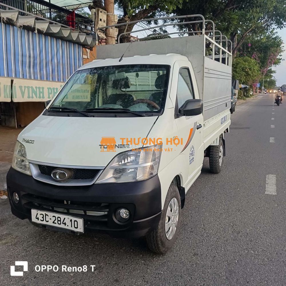Bán e Thaco towner sx 2016 thùng mui bạc
