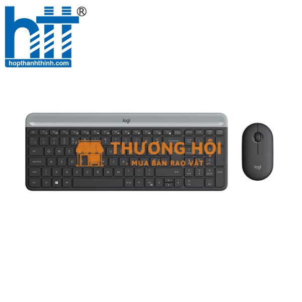 Bộ phím chuột không dây Logitech MK470 Black