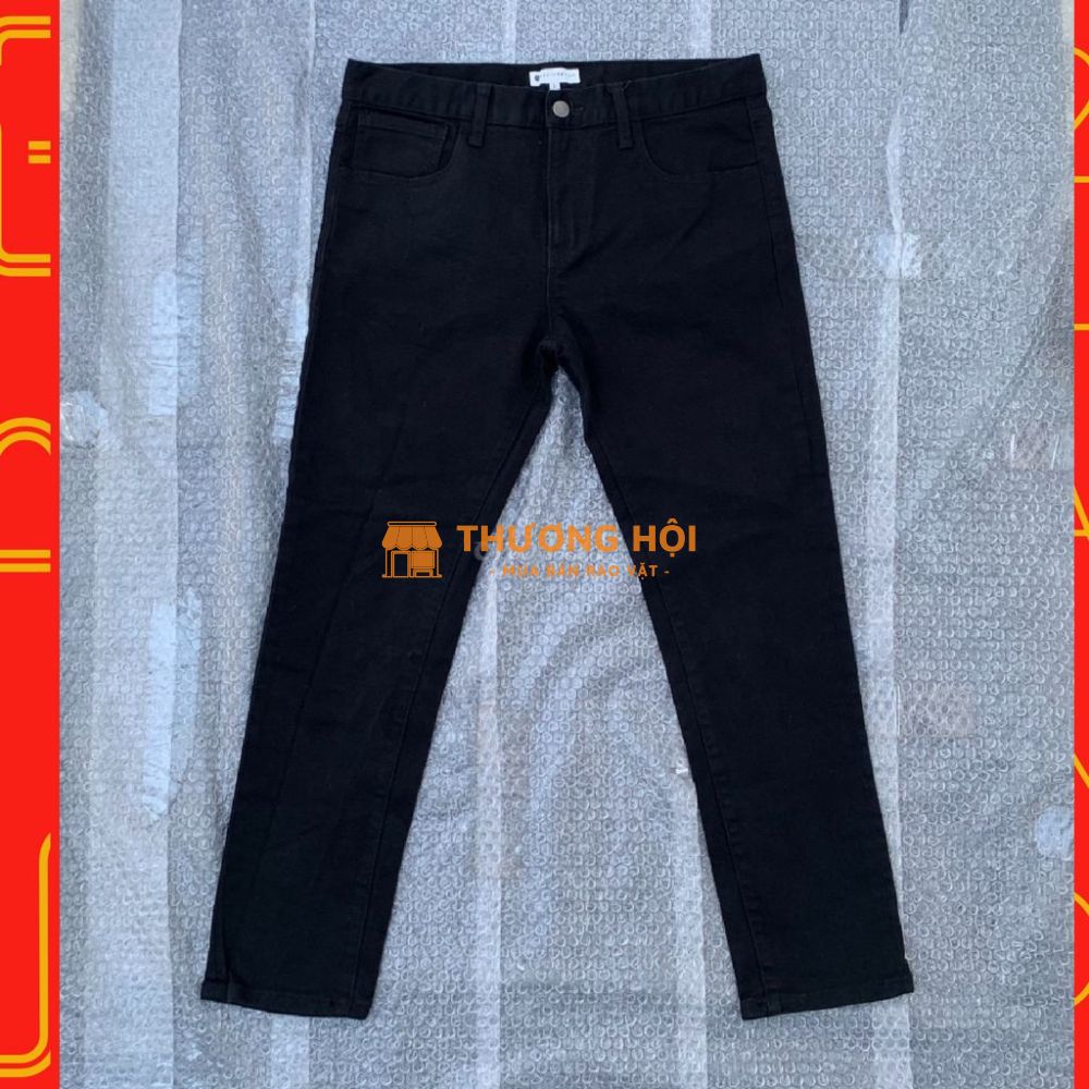 ⚡QUẦN JEAN NHẬT - SIZE 32 - EO 84 - ĐEN
