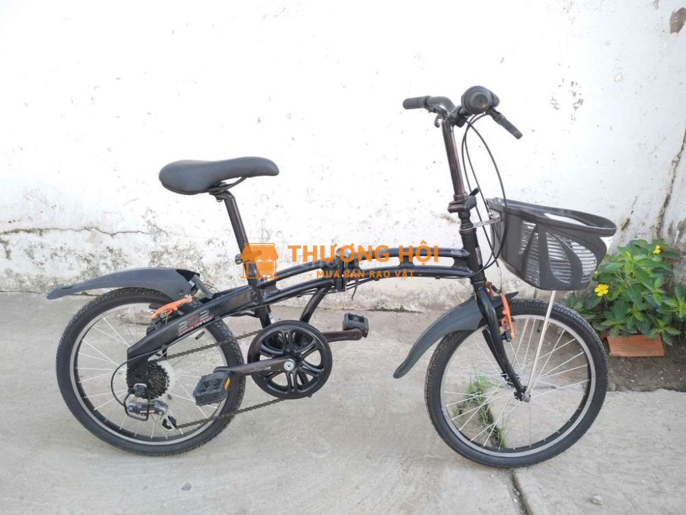 Xe Đạp Gấp Gọn Bỏ Cốp Ô Tô Nhật Bãi Sườn Nhôm