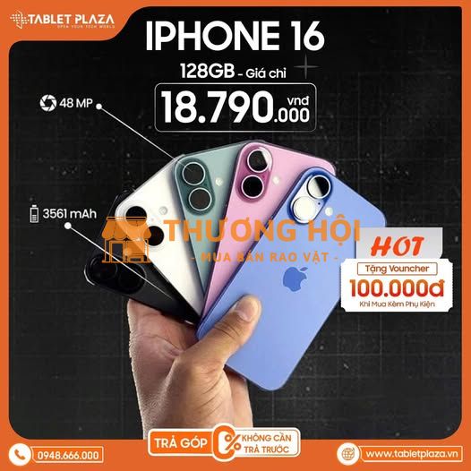 Iphone 16 chuẩn phong cách ifan thời thượng