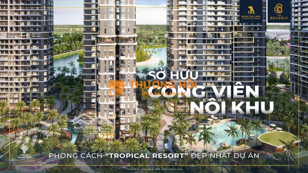 Chiết Khấu 12% Bán Căn 2 Phòng Ngủthe Beverly View Hồ Bơi & Ốc Đảo Trứng Gà Tặng Ngay Xe Vf 3!
