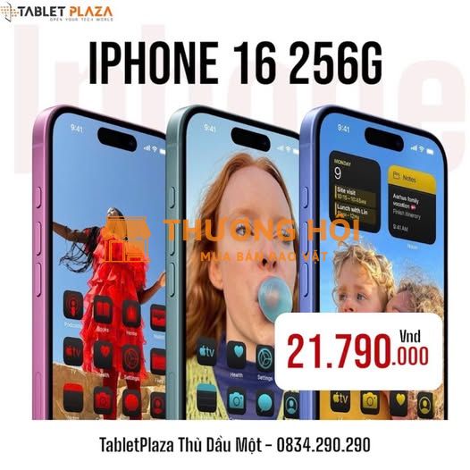 iPhone 16 256GB – Bộ nhớ khủng, hiệu năng đỉnh cao!