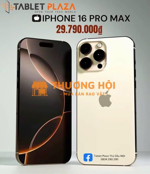 iPhone 16 Pro Max Giá cực tốt: 29.790.000đ