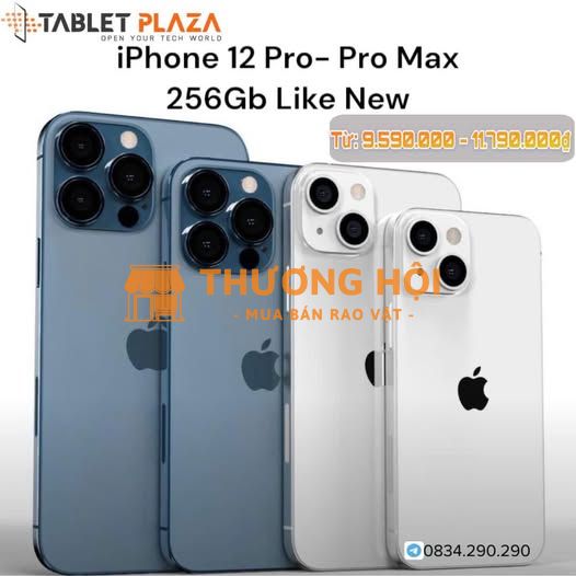 ip 12 pro - pro max 256GB – Like New – Zin nguyên bản