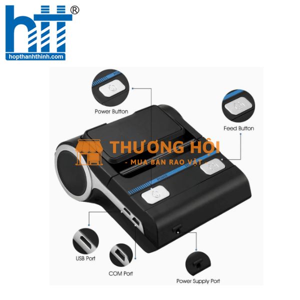MÁY IN HÓA ĐƠN CẦM TAY MILESTONE MHT-P26 Giá rẻ, tiện lợi