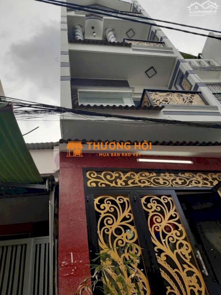 Nhà Mặt Tiền 8m, 4 TẦNG, Khu Nam Hùng Vương, Bình Tân, 4x15m, Chỉ 7.9 Tỷ