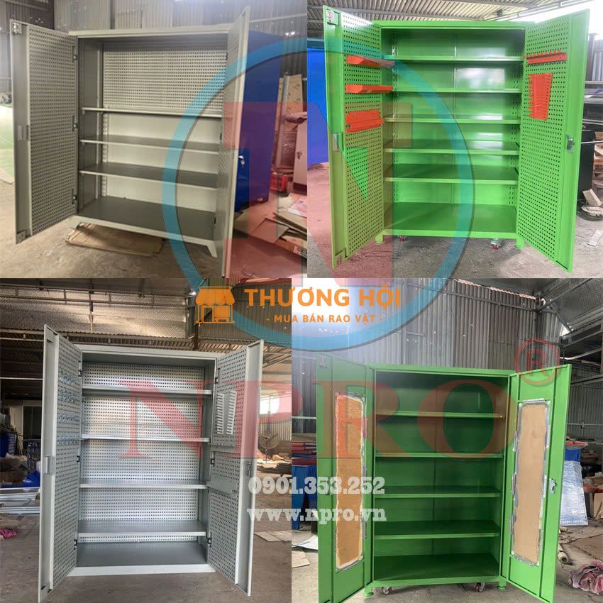 TỦ DỤNG CỤ 2 CÁNH NPRO CHỨA DỤNG CỤ, VẬT TƯ
