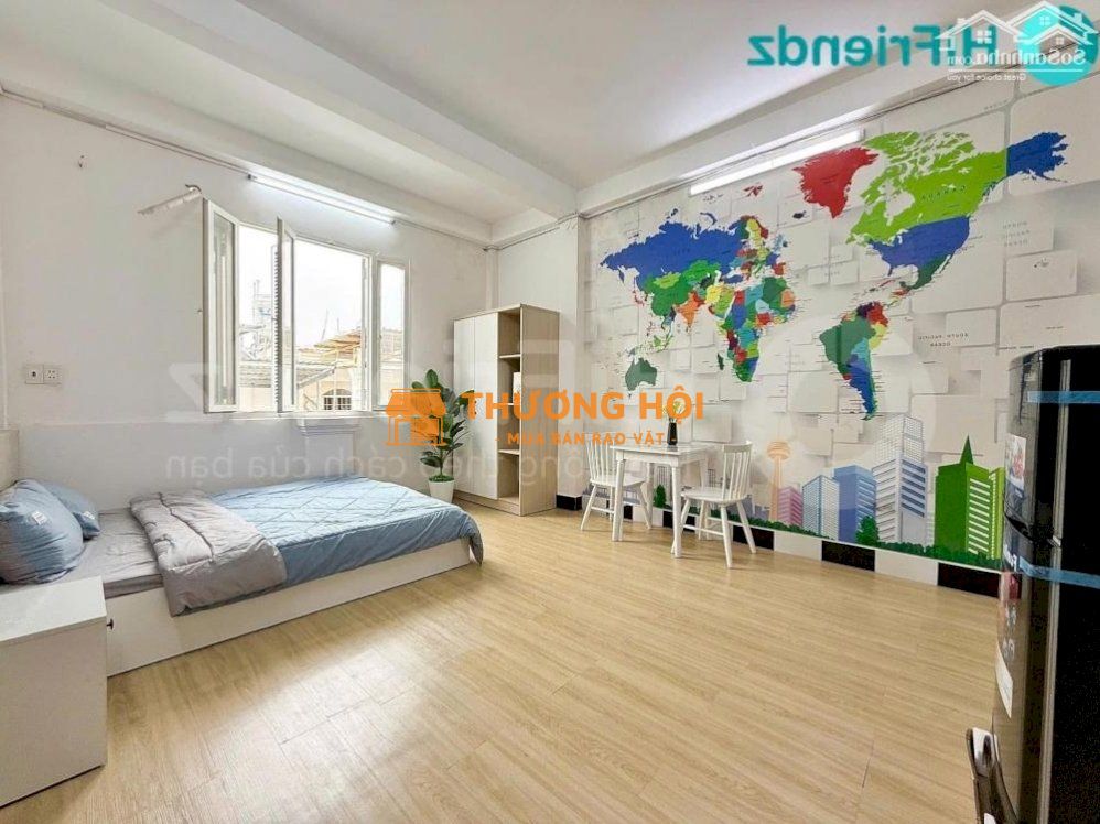 CĂN HỘ CỬA SỔ LỚN MỚI RỘNG 40M2 - FULL NỘI THẤT - BÌNH THẠNH GẦN NGÃ TƯ HÀNG XANH, GIÁP PHÚ NHUẬN