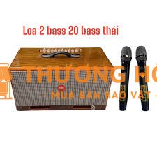Loa Karaoke xách tay 2 bass 20 và 2 micro giá rẽ