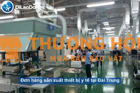 Cần 3 nữ đi xkld Đài Loan làm sản xuất thiết bị y tế
