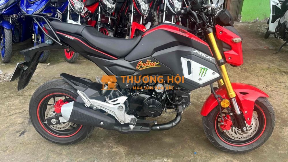 Honda MSX 125 đỏ đen 2018 ( hỗ trợ góp )