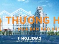 Bán Shophouse Chung Cư Carrillon 1 Trần Văn Danh, Phường 13, Quận Tân Bình