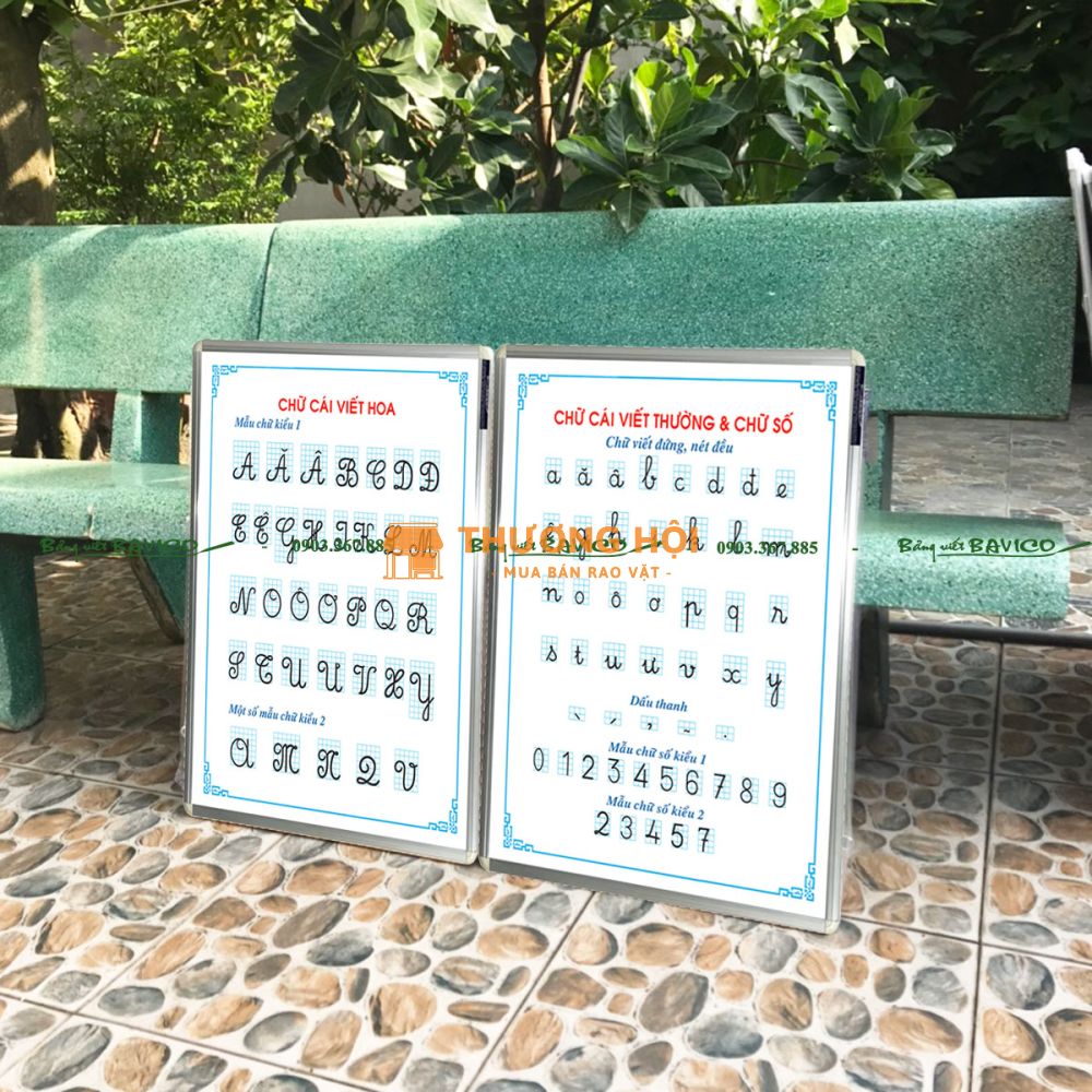 BẢNG CHỮ CÁI TIẾNG VIỆT CHUẨN BỘ GIÁO DỤC