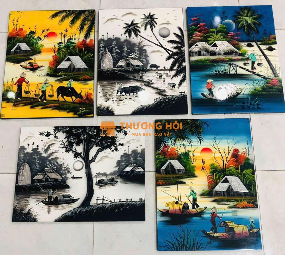 tranh sơn mài,tranh sơn mài tphcm, cửa hàng bán tranh sơn mài,tranh tặng tân gia, bạn bè, đối tác