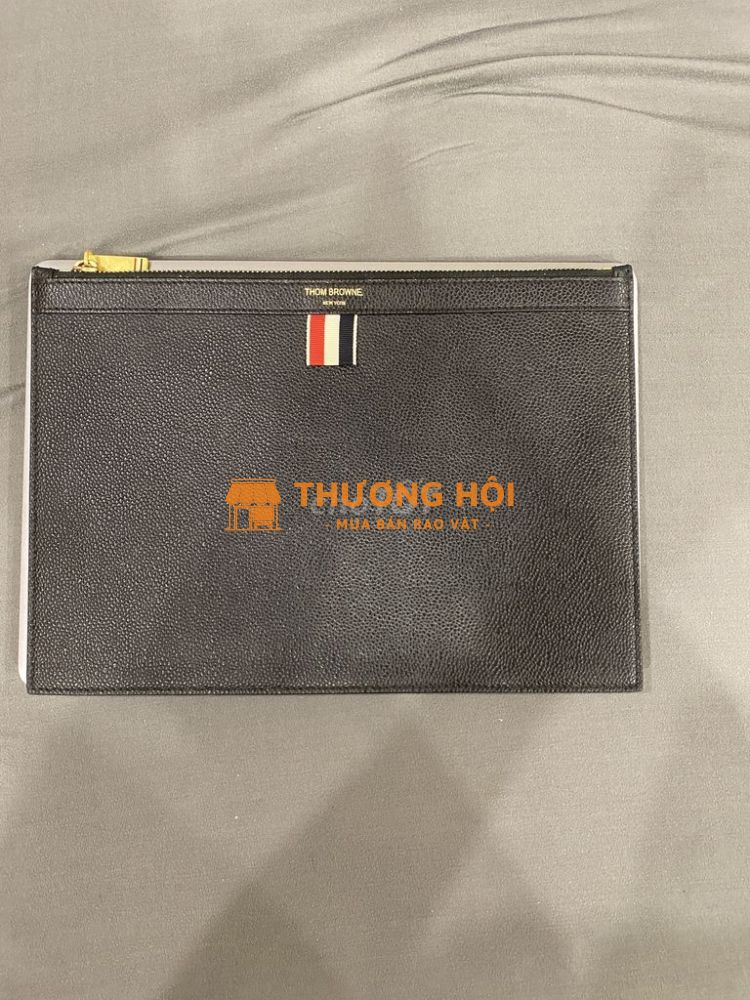 Thom Browne Clutch Màu Đen