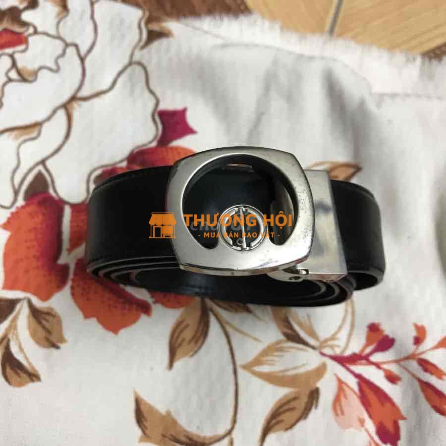 Dunhill thắt lưng belt Signature "d"