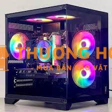 Case chiến game tầm trung White full led ARGB Hub