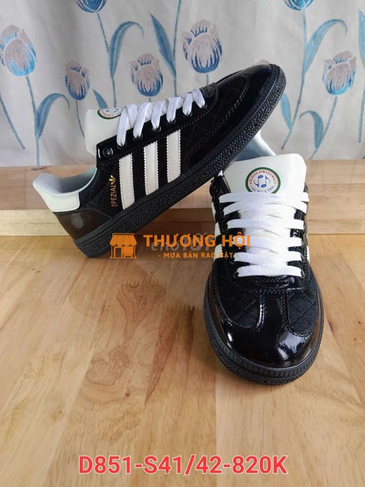 Giày Adidas Samba 2hand đế full đen chân 41-42 vừa