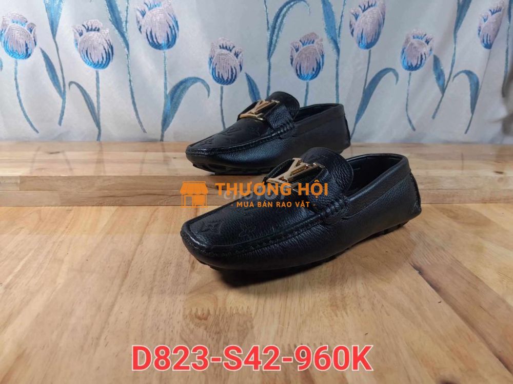 Giày si tuyển LV da bò Luxury Authentic độ mới 98%