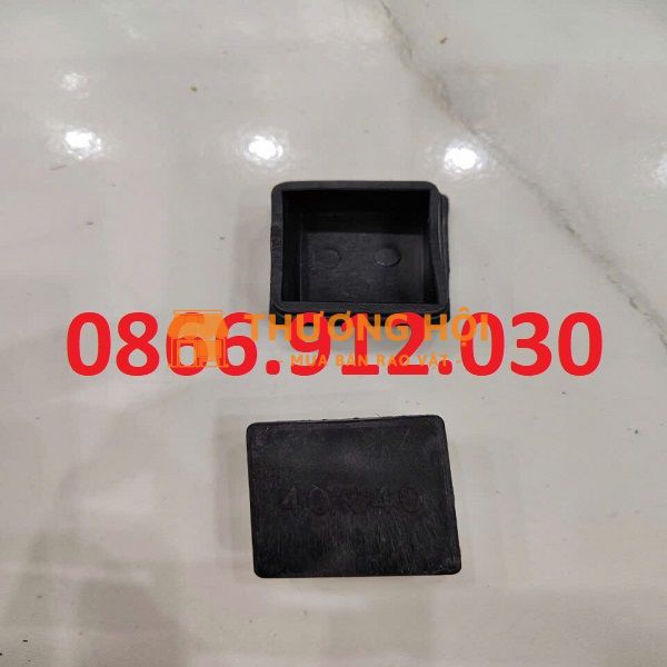 Nắp chụp đầu sắt hộp vuông 40x40mm phụ kiện bảo vệ và hoàn thiện tối ưu