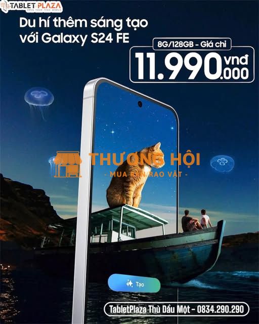 Galaxy s24 fe chiến game, lướt phim cả ngày