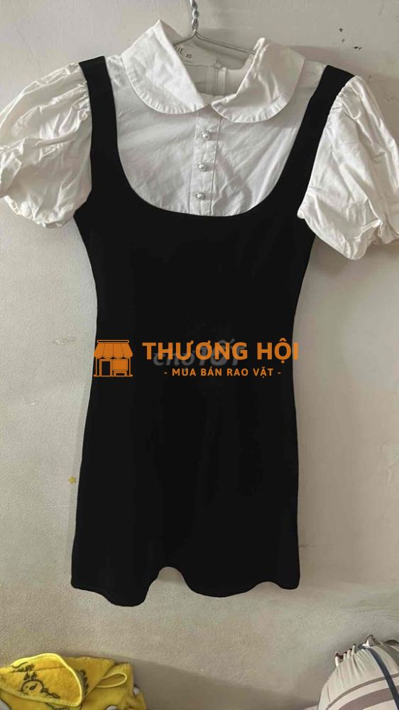 đầm váy Clelie kiểu cổ điển dễ thương size S