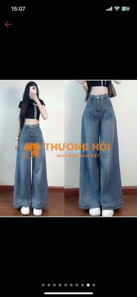 PASS QUẦN NEW 100% size S cao >m55, eo 60