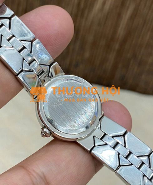 YSL,Đồng hồ Nữ thuỵ sỹ hàng hiệu,mặt hồng phấn,vỏ
