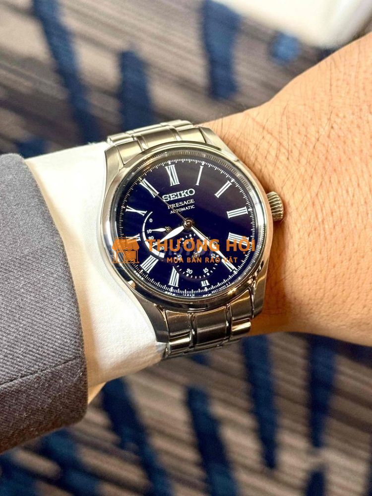 seiko SARW047. mặt men xanh tuyệt đẹp