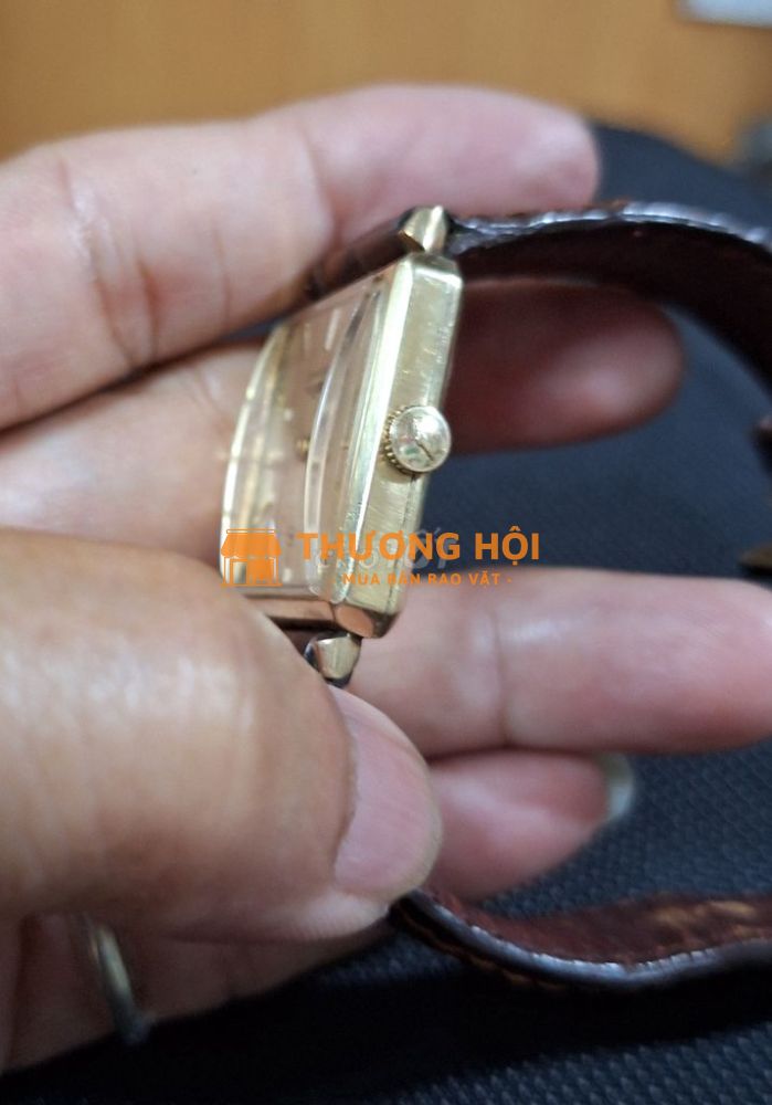 Đồng hồ longines cổ lên giây lắc kê vàng 10 Gold