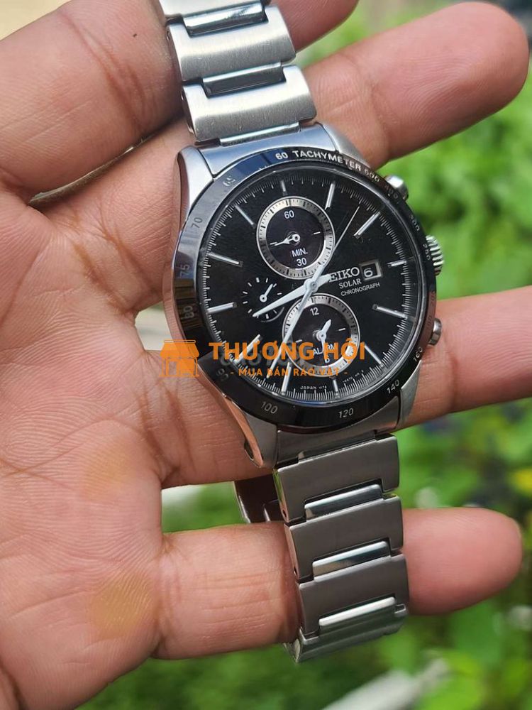 Seiko full 7 kim pin solar kim trôi