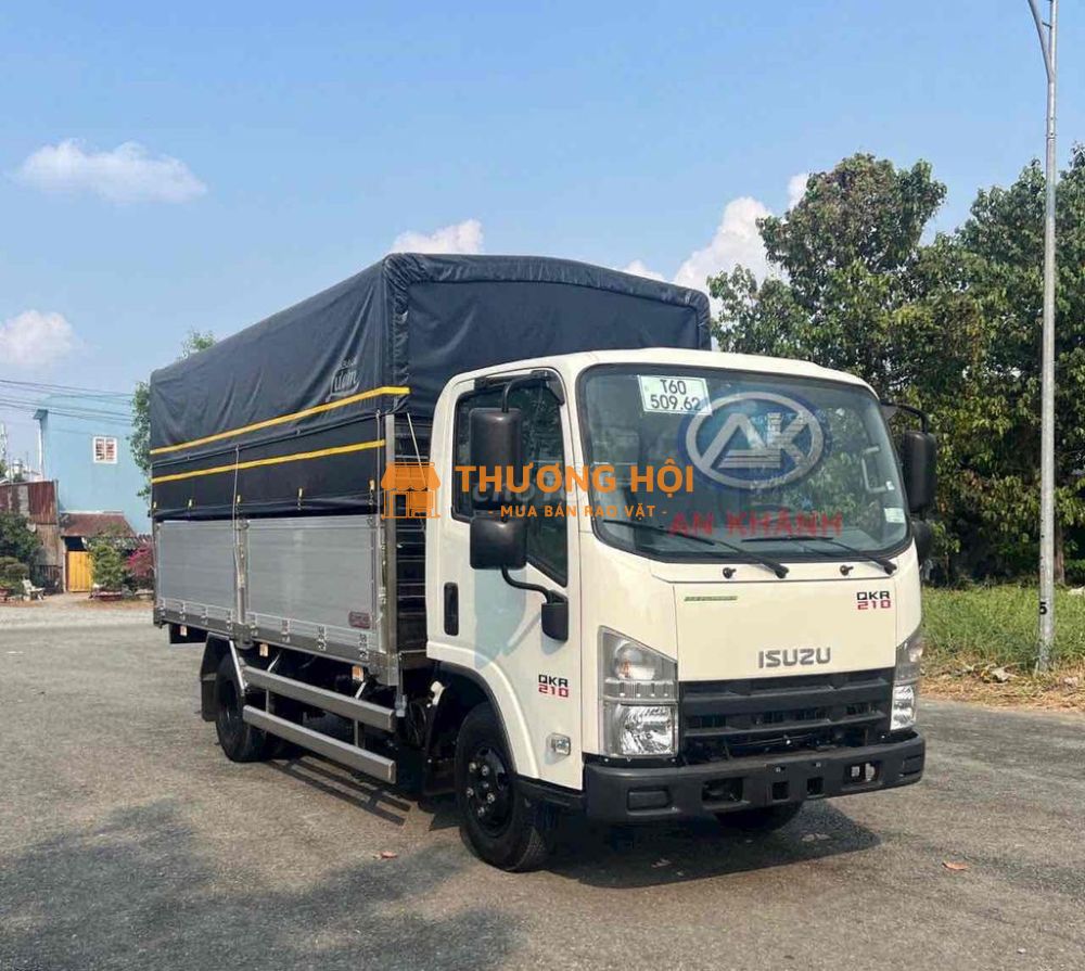 ISUZU QKR 210 THÙNG BẠT BỬNG NHÔM CAO CẤP LƯỢM