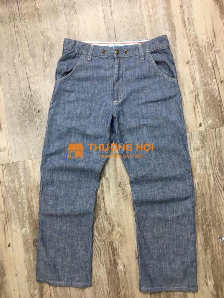 Edwin. Dunggaree Cotton + linen. sz 32