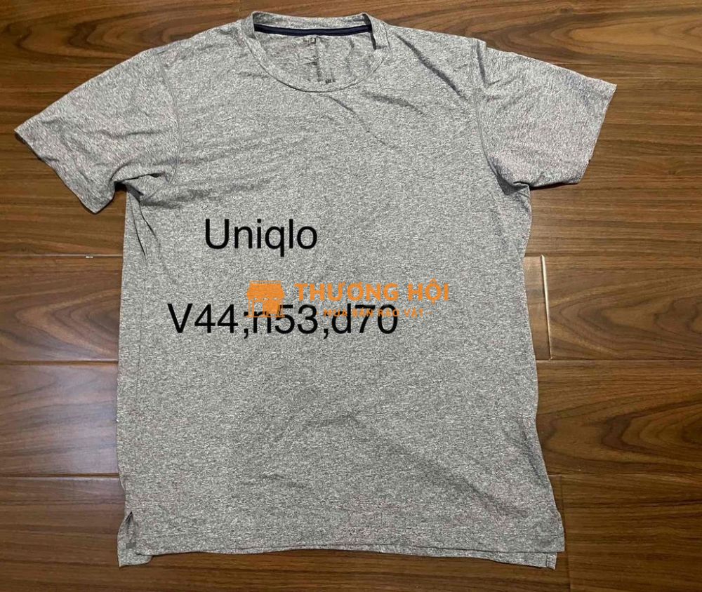 áo thun Uniqlo size L màu xám