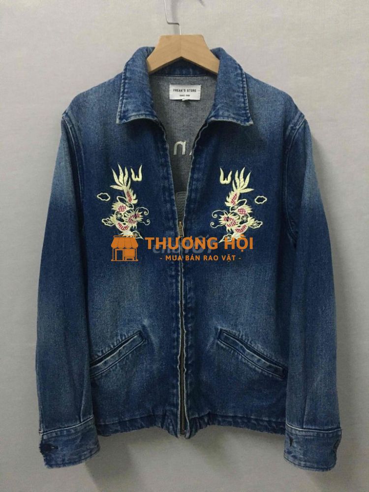 Freakstore Japan 80s Zipper Sukajan Denim Size M (