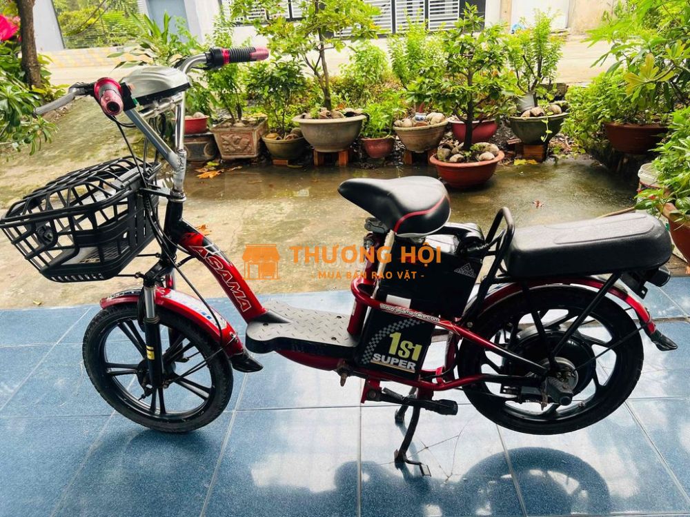 Xe đạp điện asama hoạt động rất tốt còn bảo hành