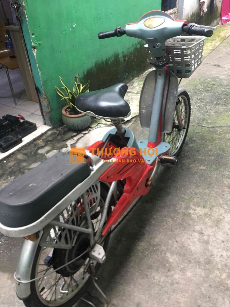 xác xe đạp điện ASAMA bình yếu Còn đang hoạt động
