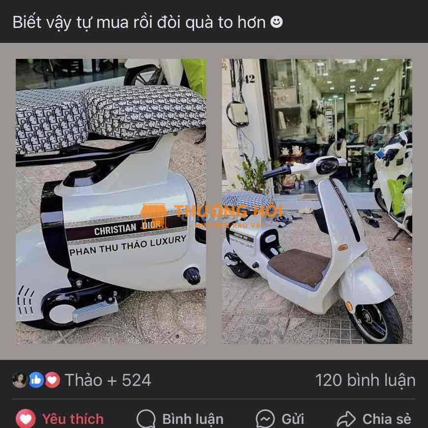 Dư xe Điện ít dùng. còn mới 95%