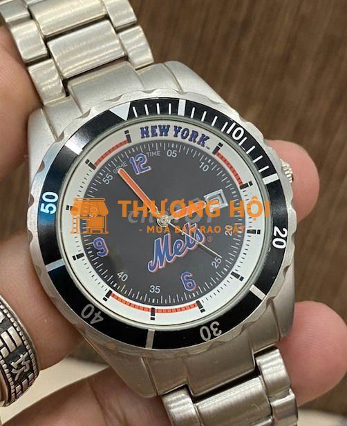 MetsNewyork/ Đồng hồ Nam máy Nhật/form sang/