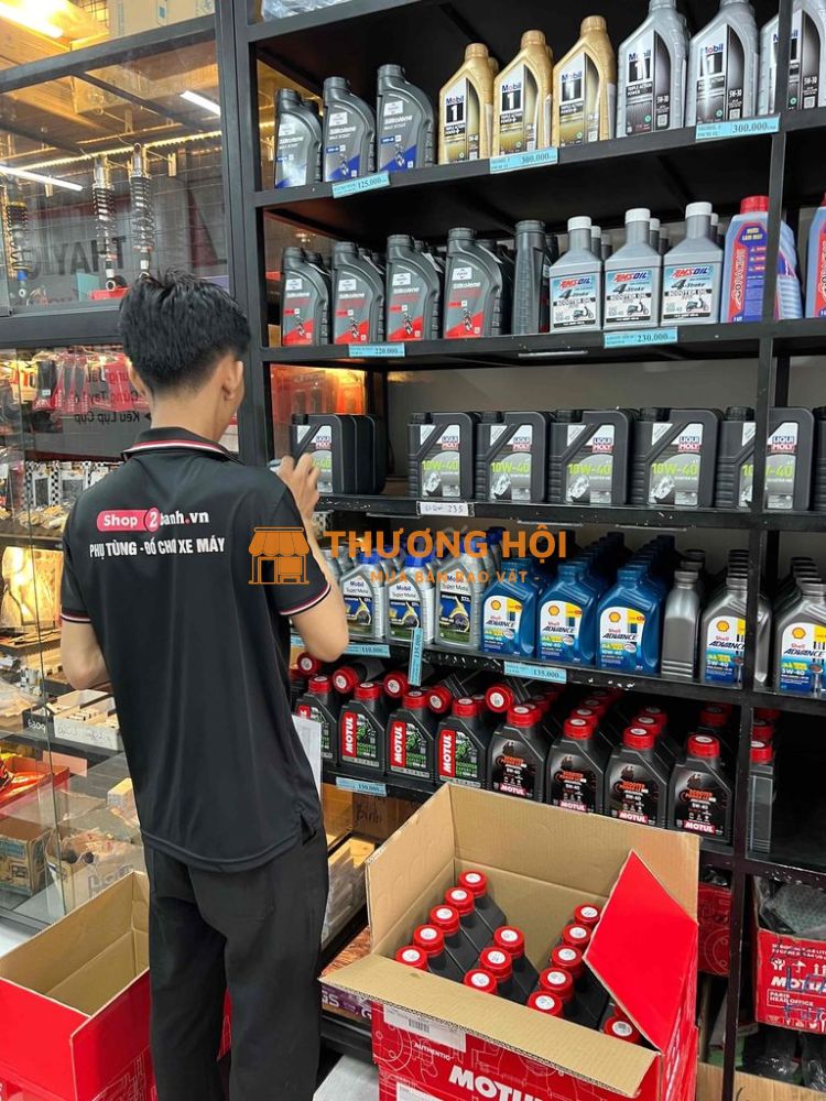 nhớt tay ga giá rẻ
