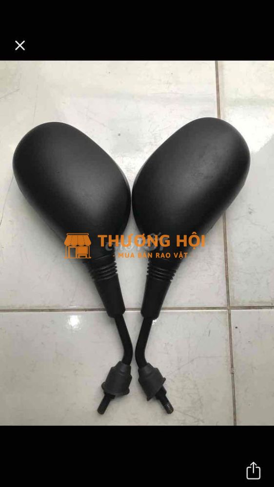cần bán cặp kính xe ga chân 8 li