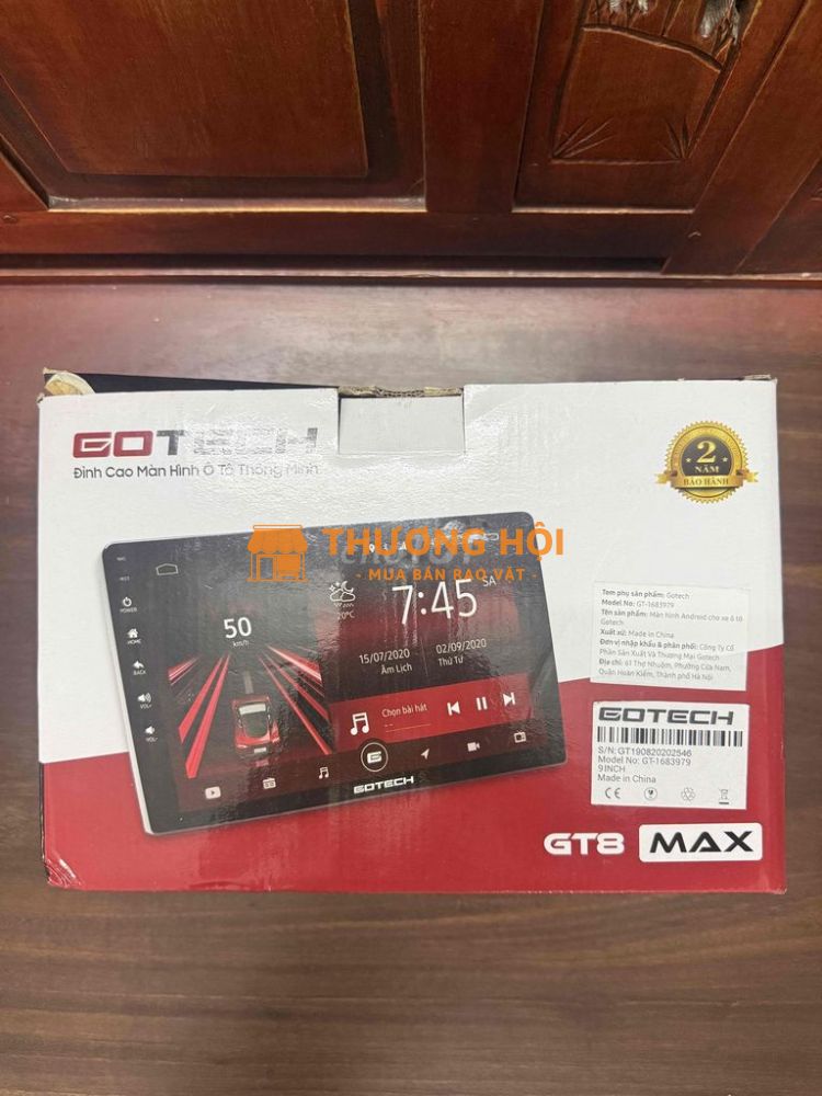Màng hình ôtô thông minh GOTECH GT8 MAX