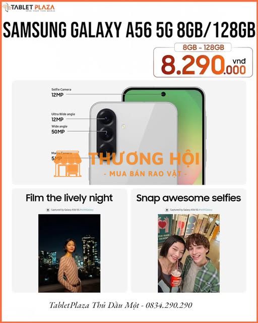 Mua ngay siêu phẩm thời thượng Galaxy A56 5G