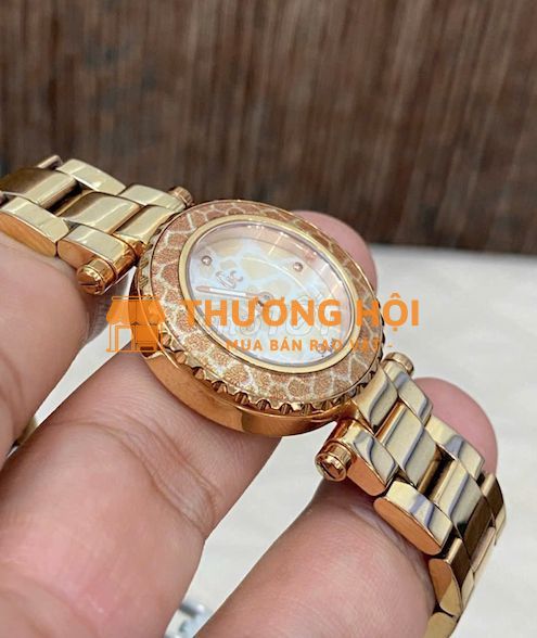 GuessGC -Đồng hồ Nữ hàng hiệu thuỵ sỹ mạ vàng