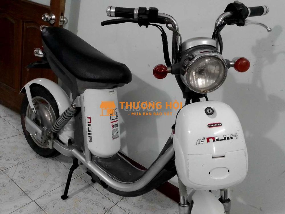 Bán xe điện Ninja trắng
