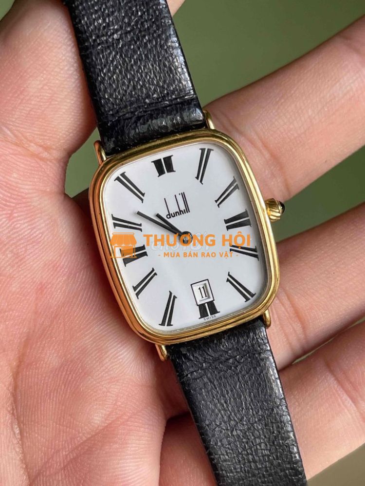 Đồng hồ tank Dunhill mặt la mã.