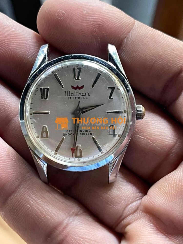 đồng hồ waltham auto size 34 nguyên zin